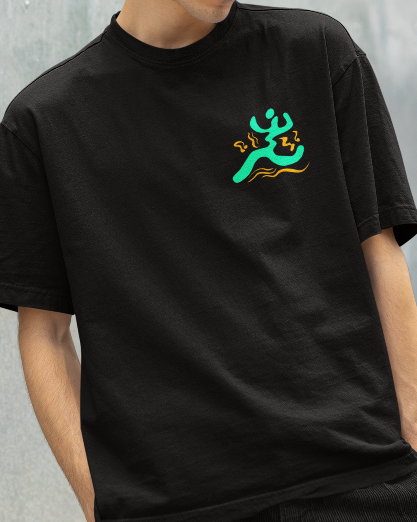 Dance Mode On Oversized Tshirt