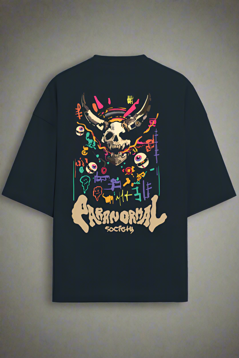 Paranormal Society Terry Oversized Tshirt