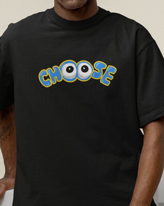 Choose Happiness Oversized Tshirt
