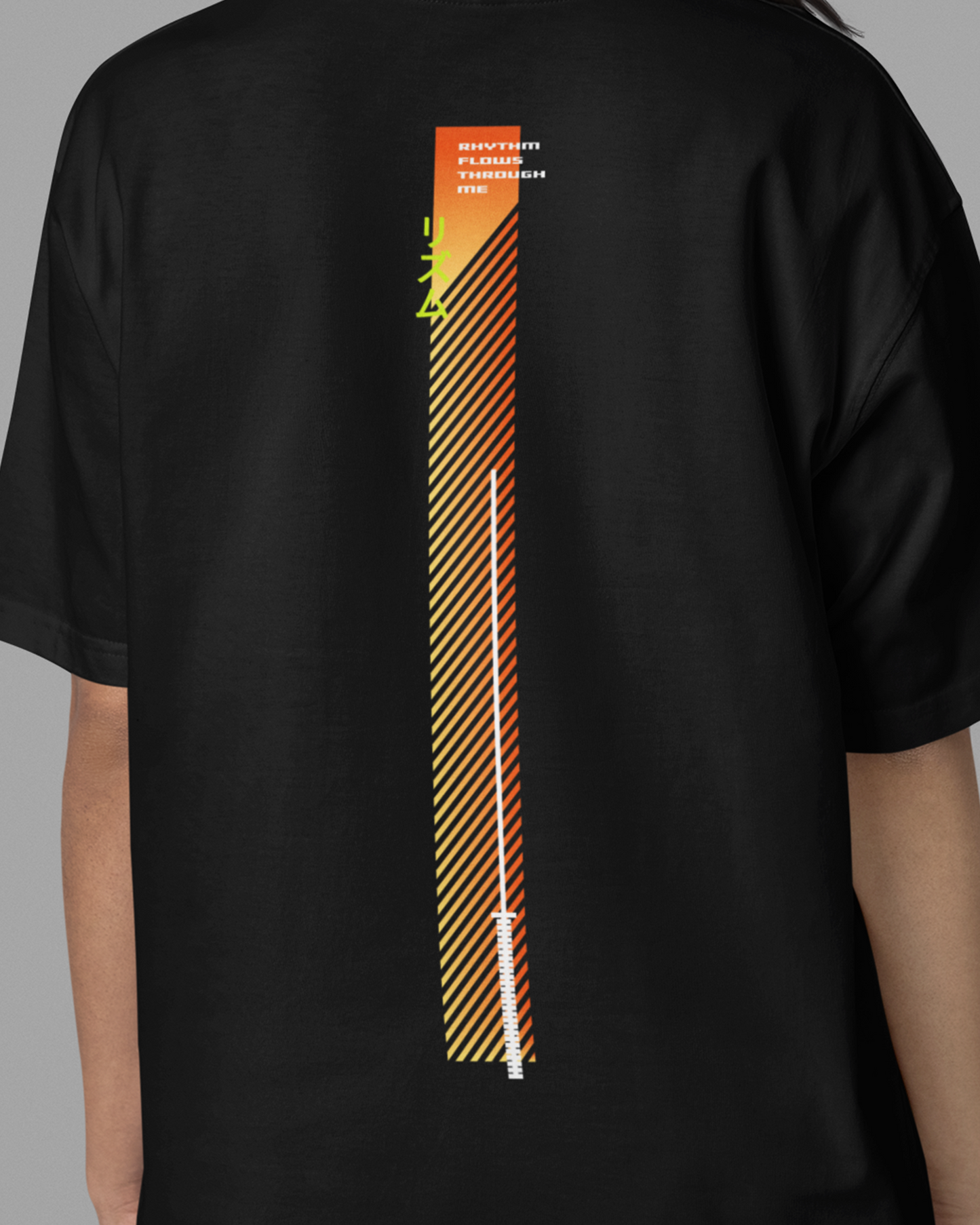 Rhythm Flows Through Me - Oversized Tshirt