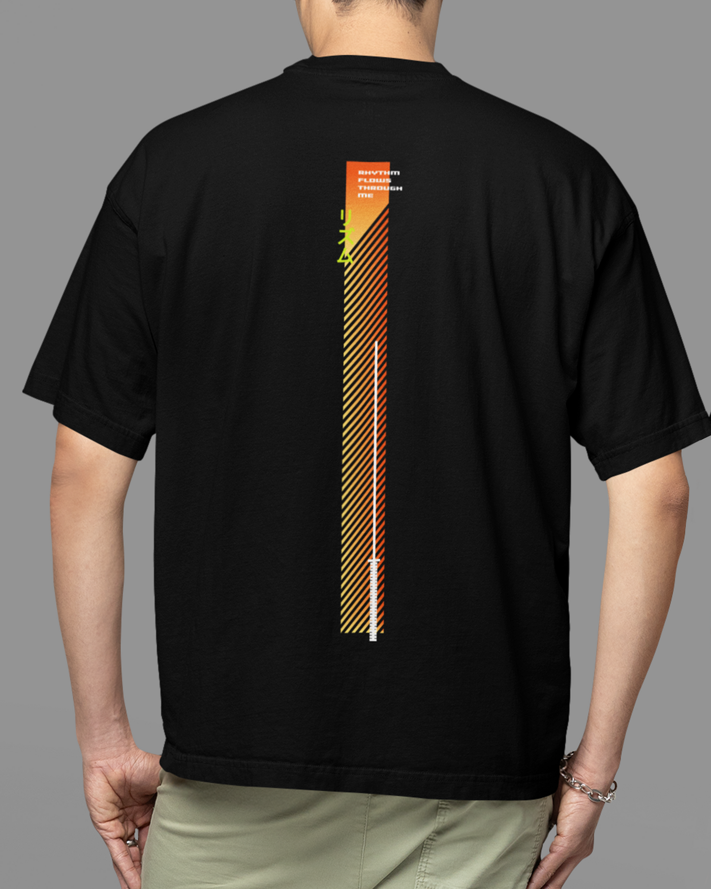 Rhythm Flows Through Me - Oversized Tshirt
