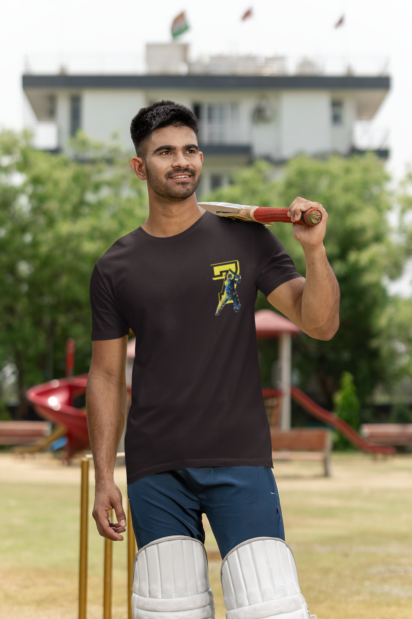 Cricket No:7 Classic Crew Tshirt