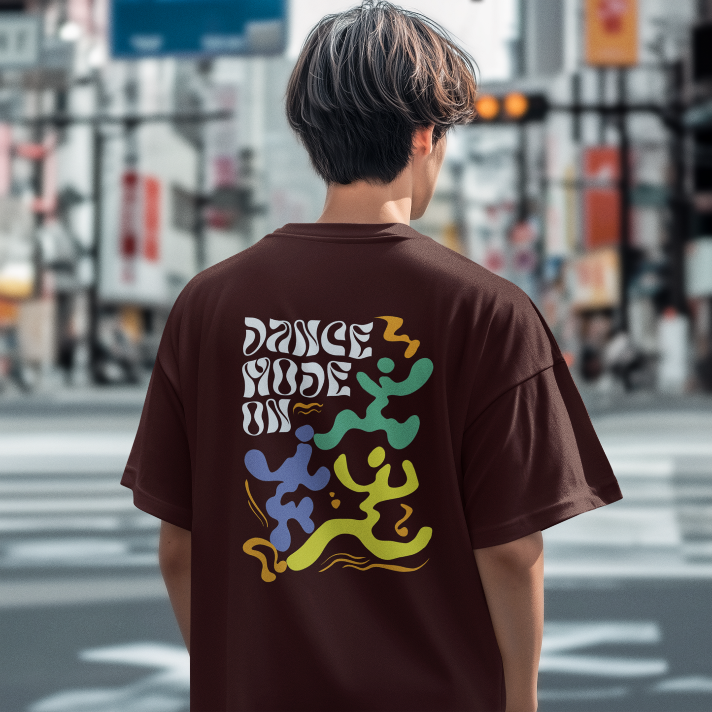 Dance Mode On Oversized Tshirt