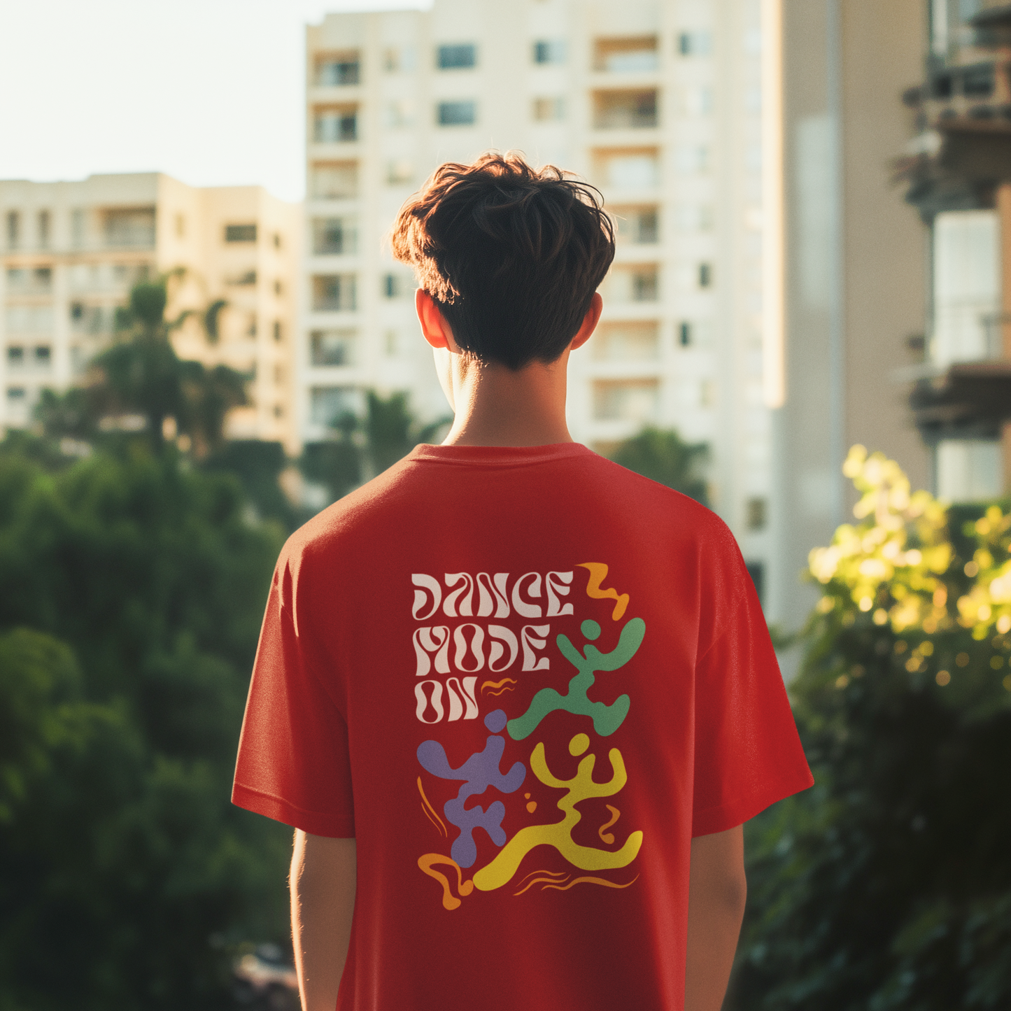 Dance Mode On Oversized Tshirt