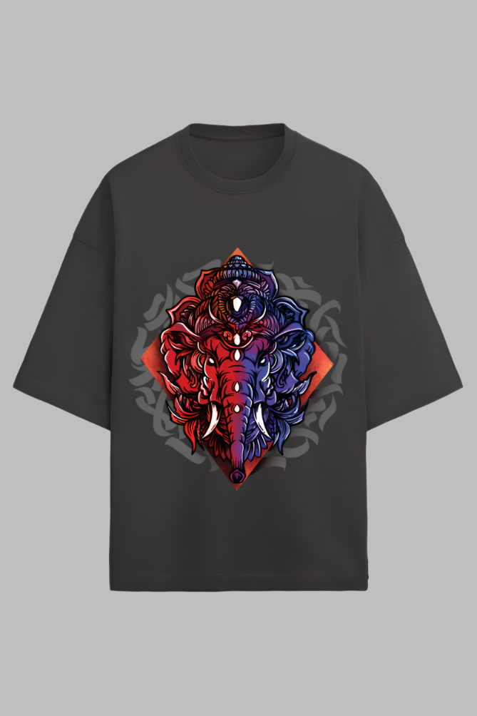 Ganesha Terry Oversized Tshirt