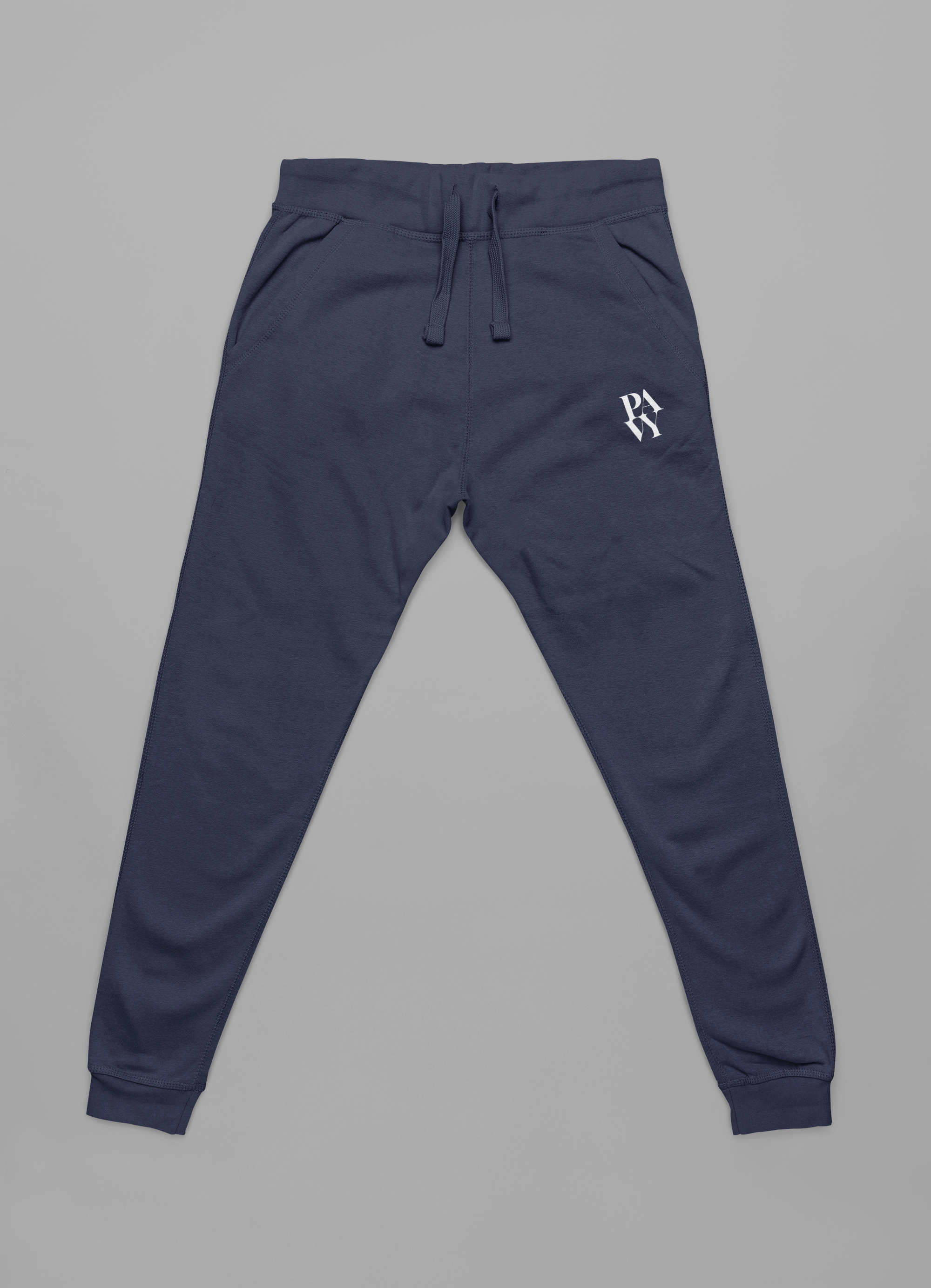 PAVY Unisex Navy Blue Joggers