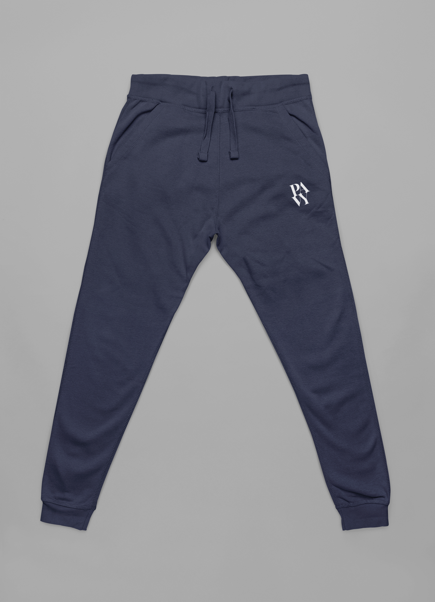 PAVY Unisex Navy Blue Joggers
