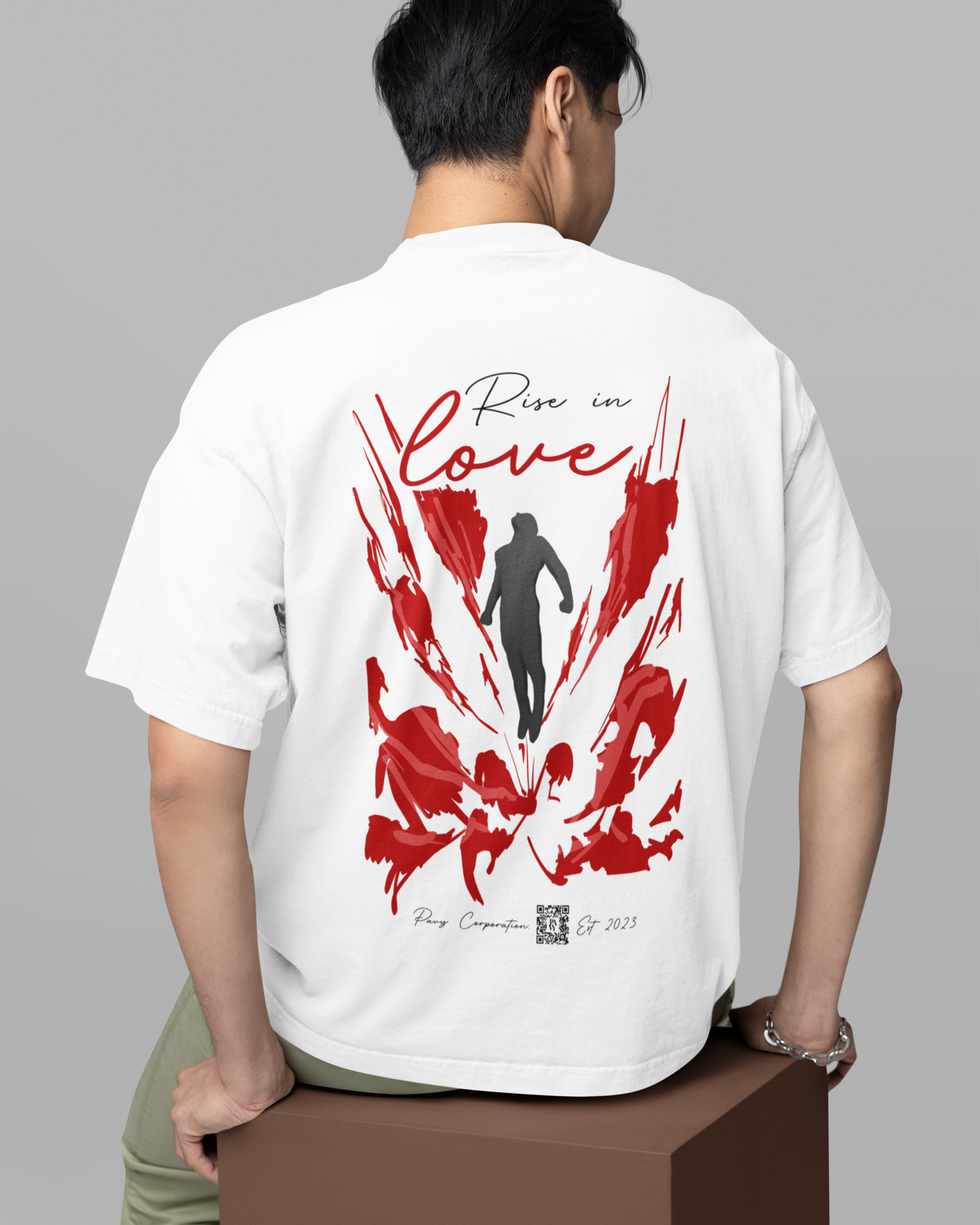 Rise In Love Terry Oversized Tshirt