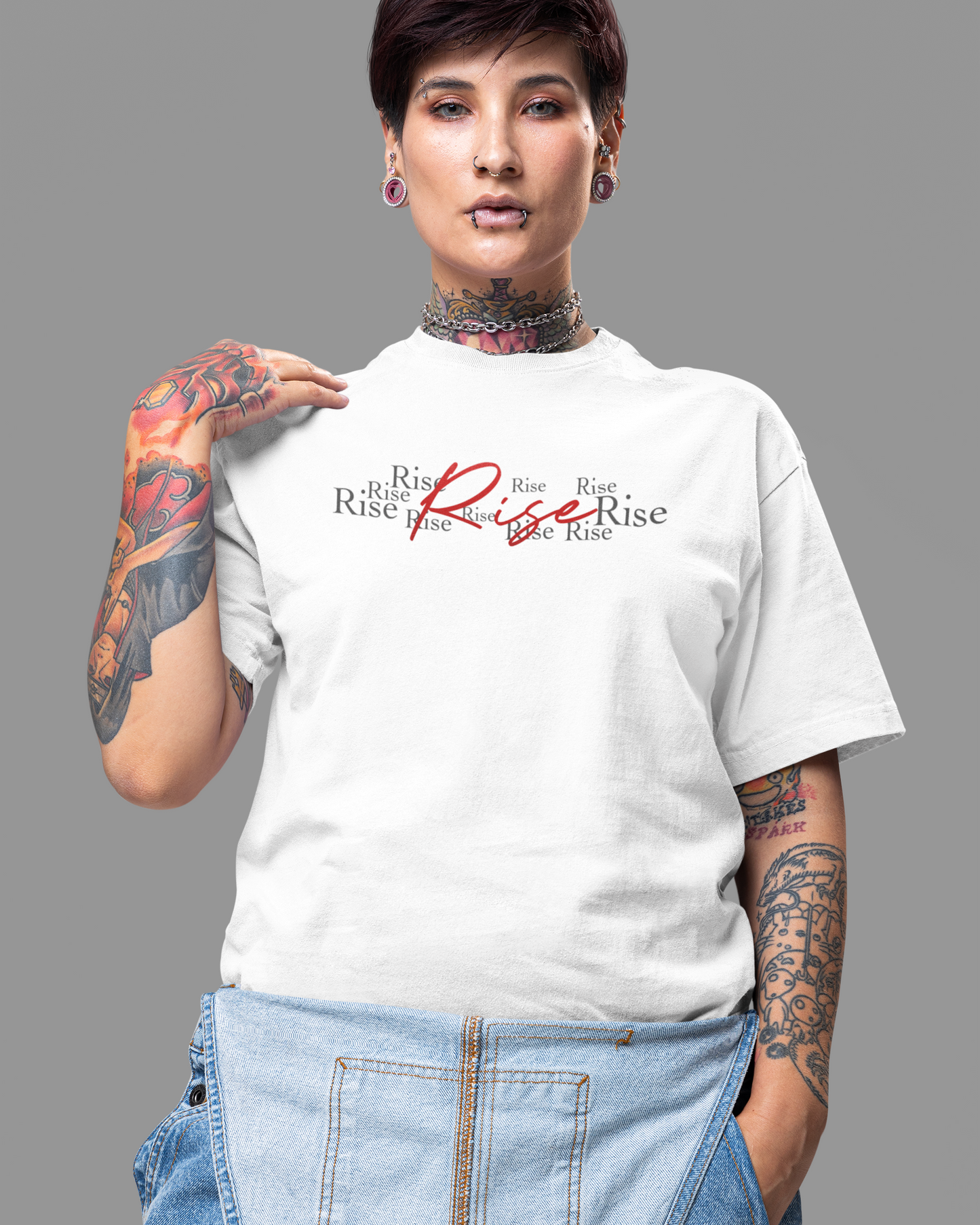 Rise In Love Terry Oversized Tshirt