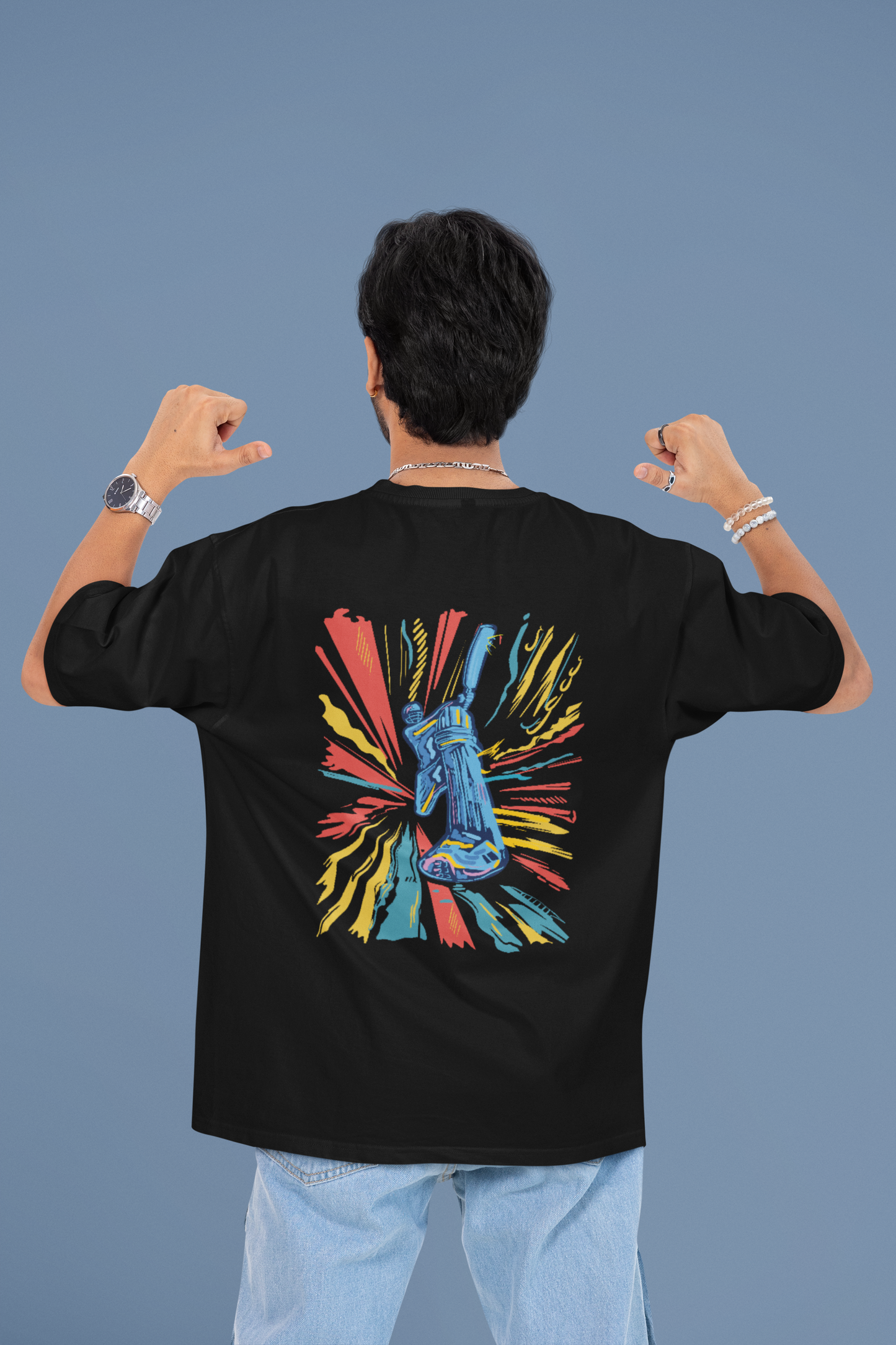 Run The Race .. Oversized Tshirt