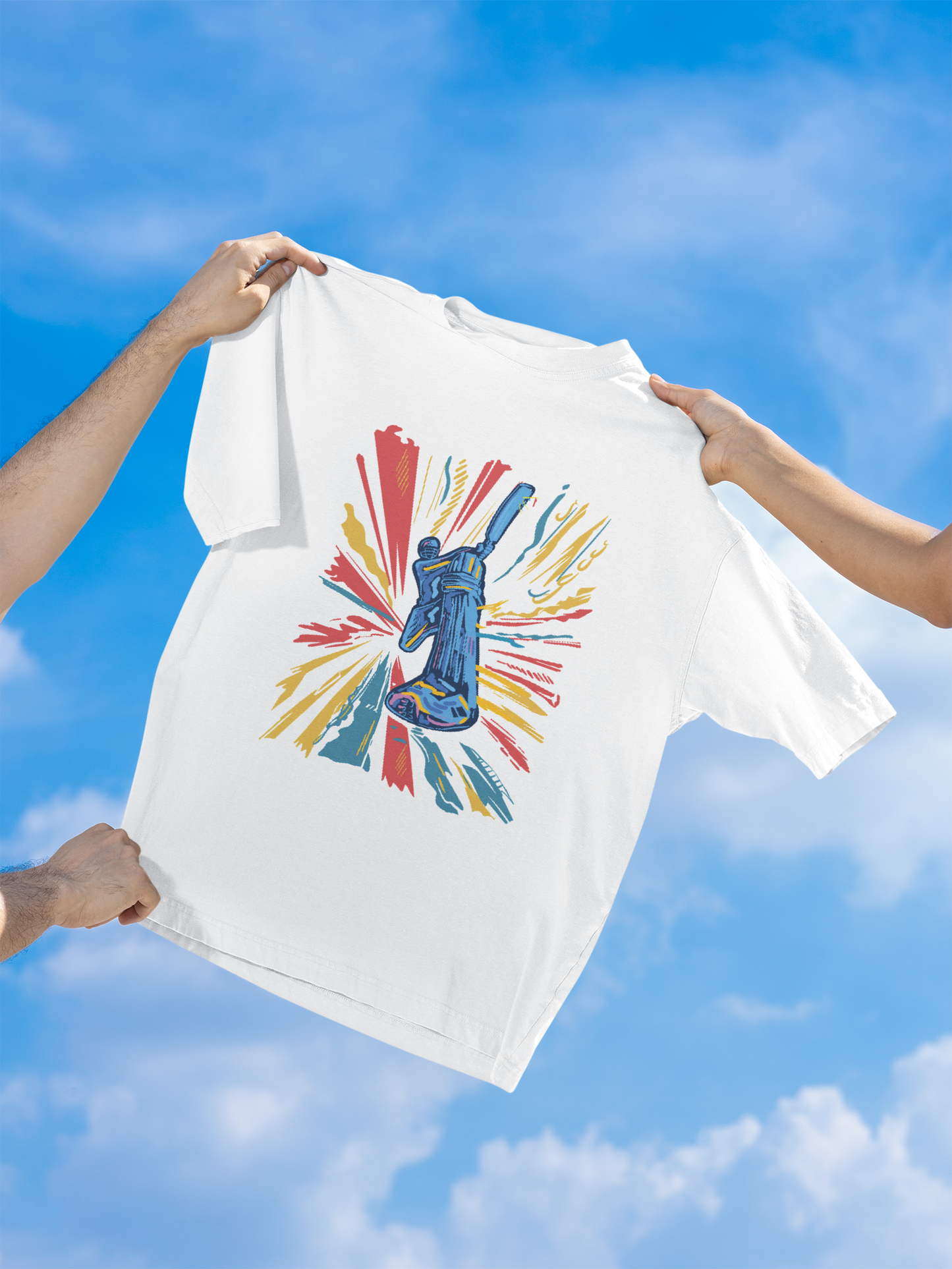 Run The Race .. Oversized Tshirt