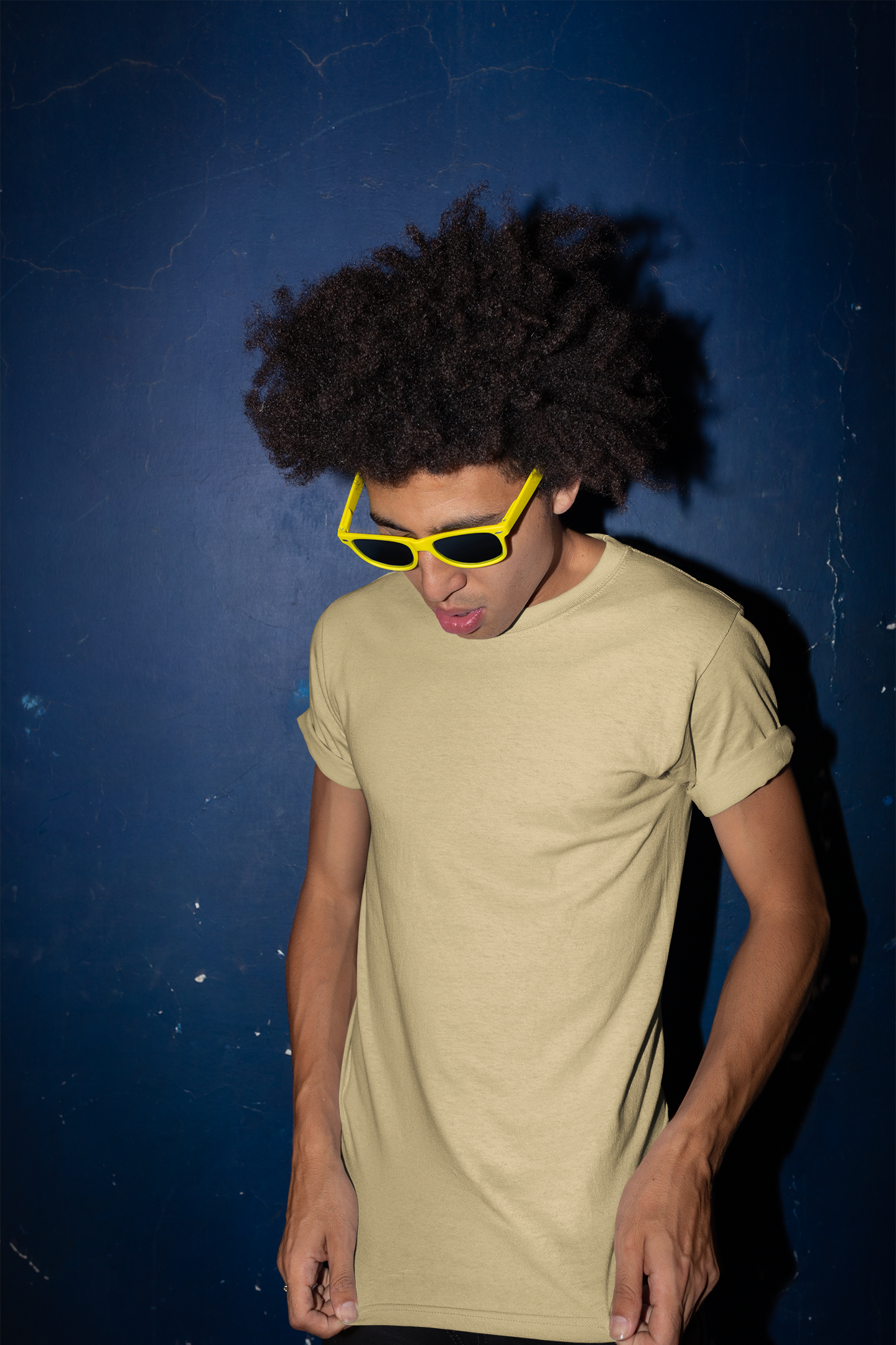 Solid Unisex Classic Crew Tshirt