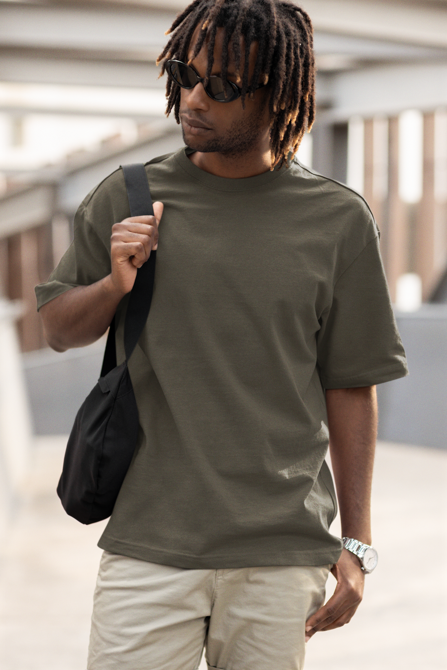 Solid Oversized Tshirt