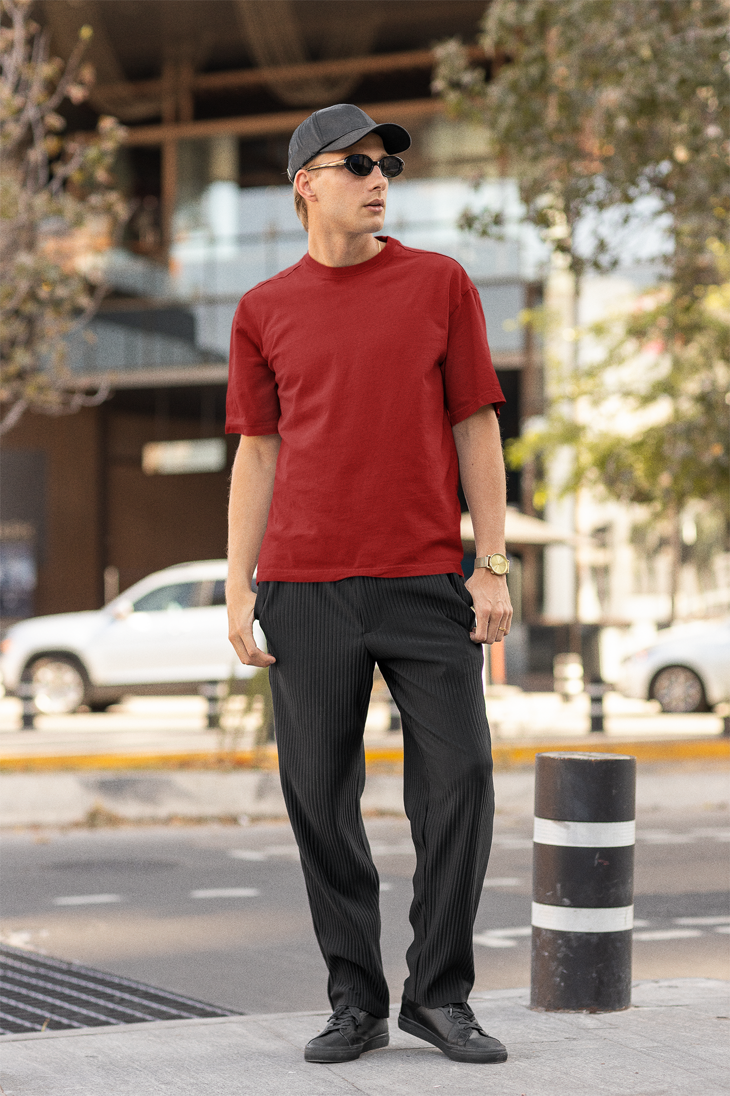 Solid Oversized Tshirt