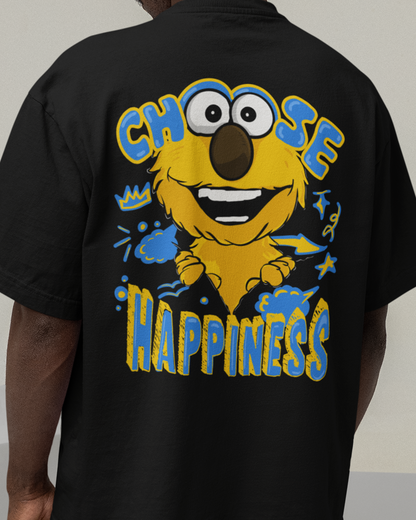 Choose Happiness Oversized Tshirt
