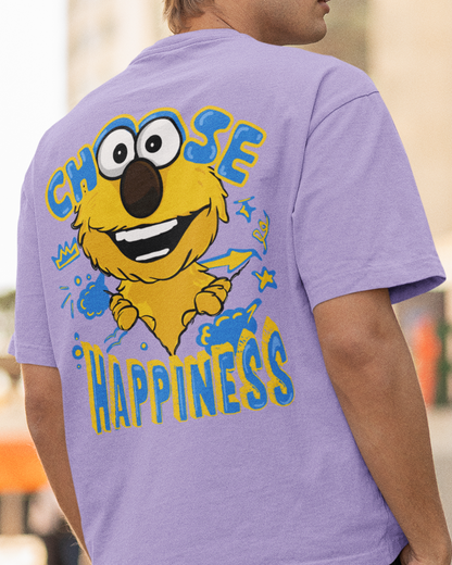 Choose Happiness Oversized Tshirt